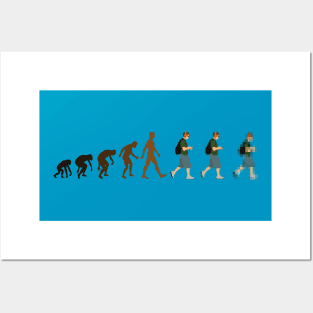 Evolution of Geeks Posters and Art